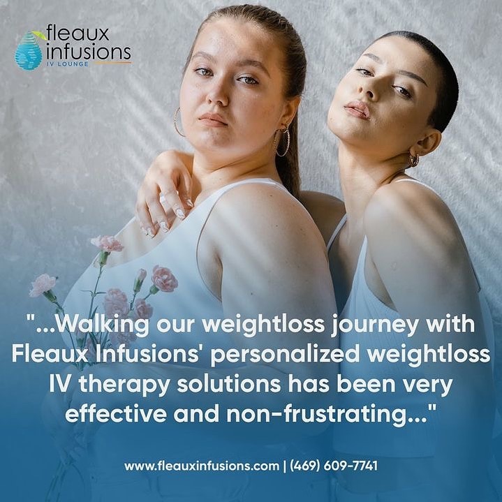 A SEMAGLUTIDE REMINDER! Walking the weightloss journey should not be as frustrating as it seems. Our clients testify to the effectiveness of our IV therapy solutions personalized for weightloss outcomes.

Call us today to get going with this.

Link in Bio to book an appointment;
www.fleauxinfusions.com
Call: 469-609-7741
Email: Info@fleauxinfusions.com

#fleauxinfusions #fleauxes #weightlossjourney #weightlossgoals #IVTherapy #IVVitamins #IVInfusion #VitaminInfusion #WellnessInfusion #VitaminBoost #IVHydration #IVNutrition #IVWellness #IVHealth #Wellness #SelfCare #HealthyLiving #Mindfulness #Fitness #Nutrition #PlanoTx #DiscoverPlano #PlanoProud#PlanoTx #McKinneyTX #RockwallTX #GarlandTX