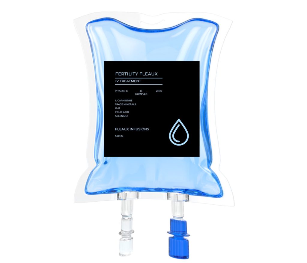 IV therapy promoting reproductive environment