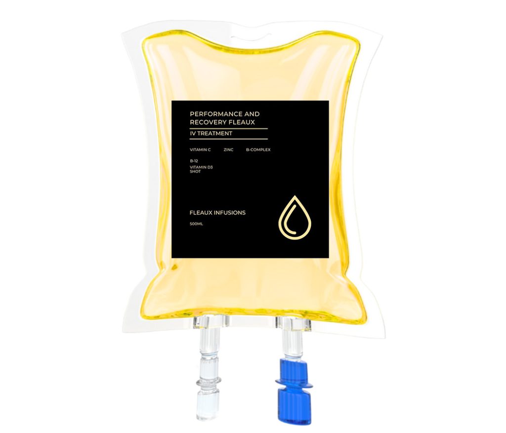 IV Therapy to improve performance and recovery